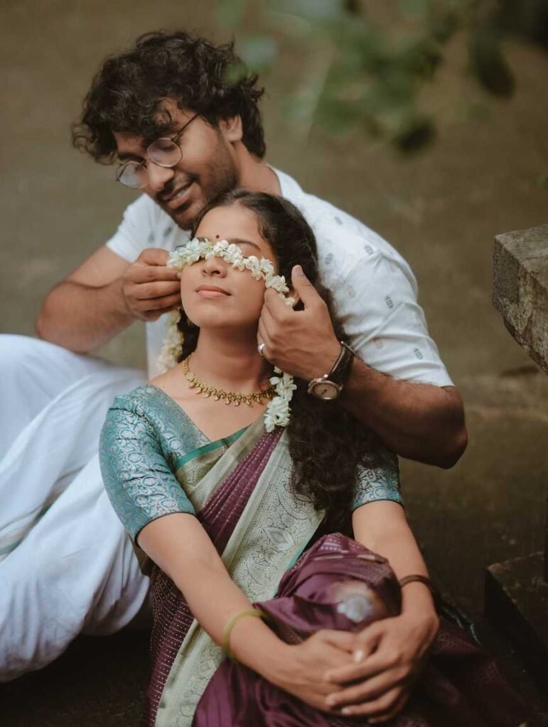 Traditional Kerala wedding photography captured in Mannarkkad