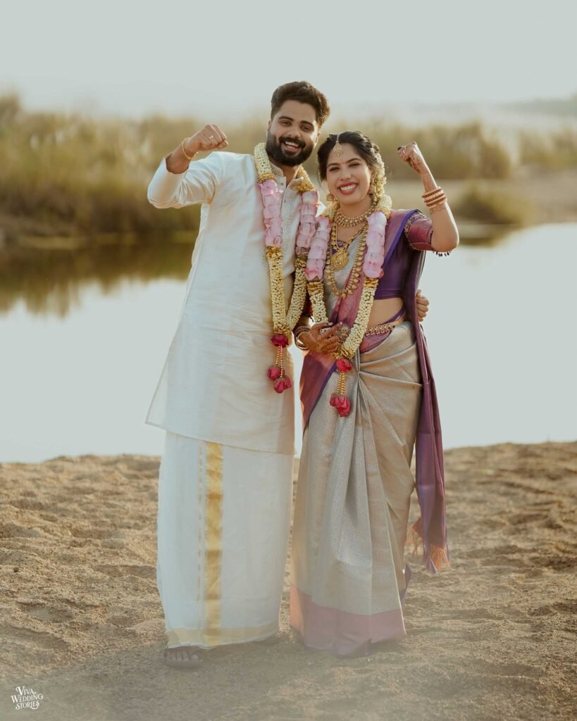 Traditional Kerala wedding ceremony photography moment