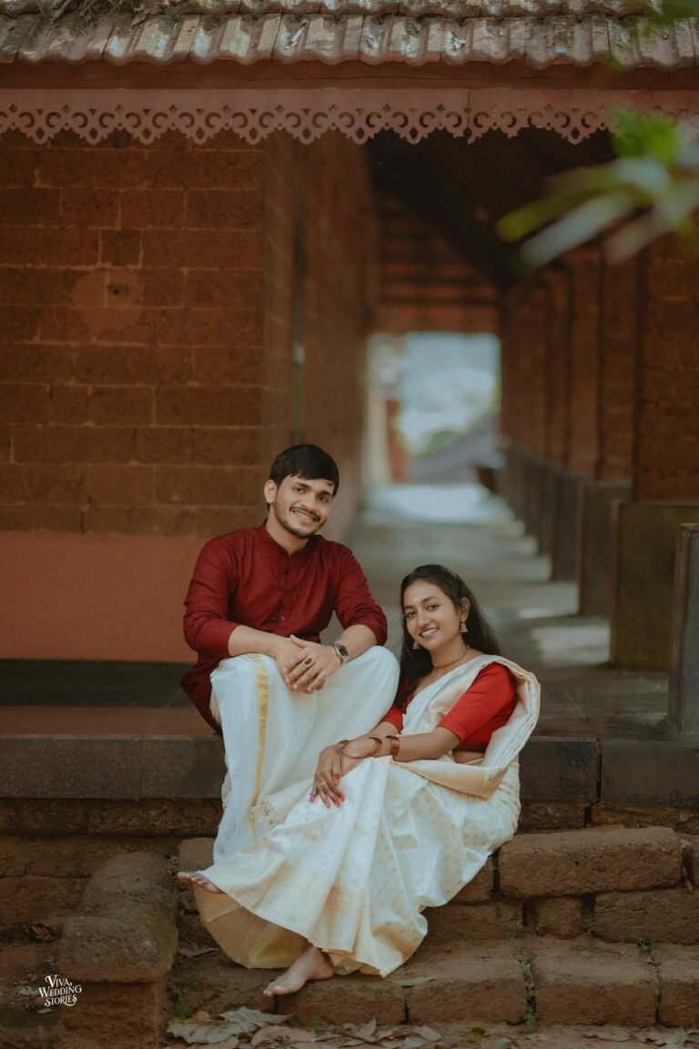 Romantic bride and groom walking moment photography
