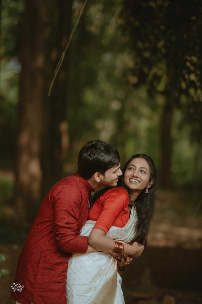 Traditional Kerala wedding ritual photography moment