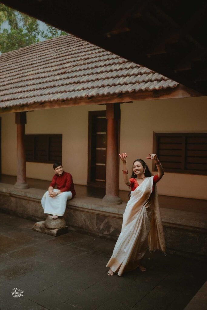 Emotional wedding moment between bride and groom