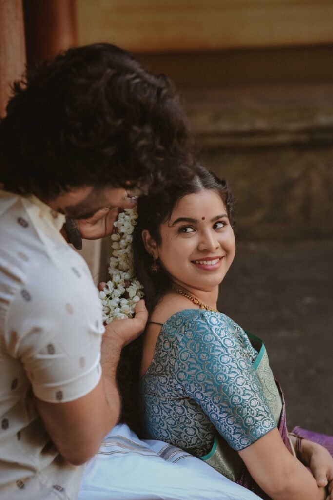 Beautiful Kerala wedding ritual photography moment